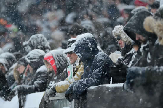 Juventus vs Atalanta postponed due to heavy snow despite fans' protests