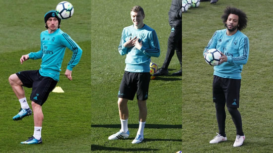 Marcelo, Kroos and Modric face an intense few days in bid to be fit for PSG