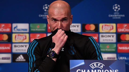Zidane: Real Madrid must play a great game for 90 minutes... or longer