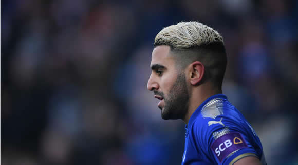 Mahrez account was hacked, Leicester confirm