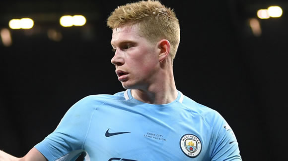 Kevin De Bruyne wants Manchester City to win Premier League against Manchester United
