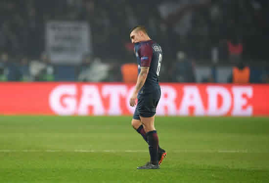 PSG midfielder Marco Verratti feels Lionel Messi never gets punished for dissent