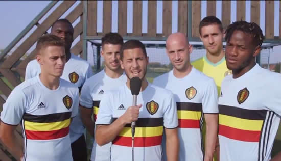 Chelsea star Eden Hazard 'saves' brother Thorgan's life in first aid video on Belgium duty