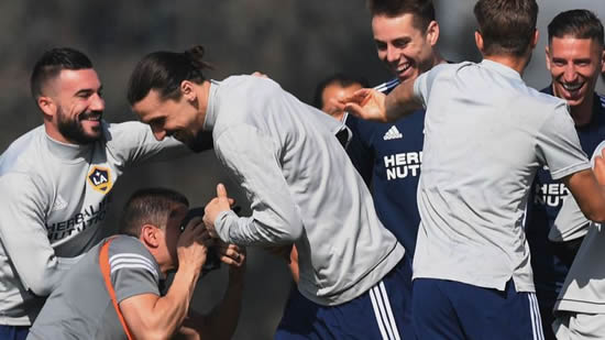 Zlatan Ibrahimovic says 'the lion is hungry' in LA Galaxy unveiling