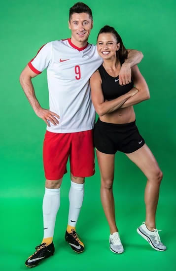 Robert Lewandowski celebrated five-goal Bayern Munich haul with cleaning spree says wife Anna