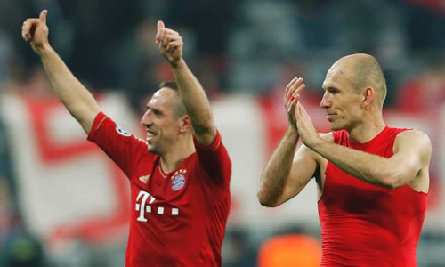 Franck Ribery and Arjen Robben expected to extend their Bayern Munich contracts