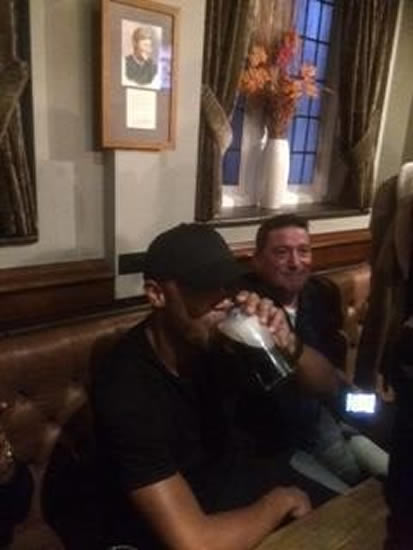 Man City players hit the pub to celebrate winning EPL title thanks to West Brom's victory at Man Utd