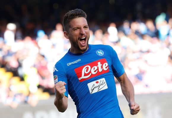 Manchester United boss Jose Mourinho looking to meet Napoli hot shot Dries Mertens' £25m release clause