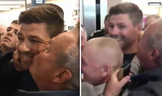 Look what happened to Steven Gerrard before flying to Kiev for Champions League final