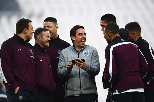 Man United legend Gary Neville trolls Liverpool with their favourite song