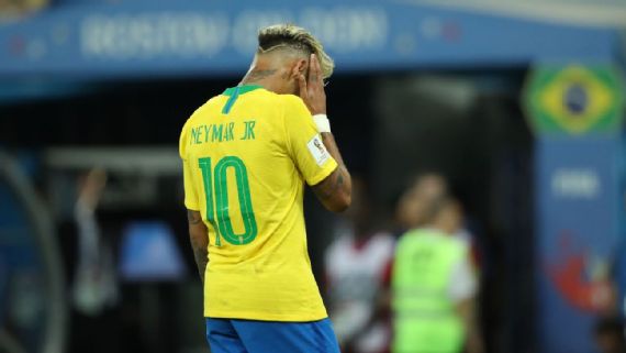 Brazil's Neymar, Gabriel Jesus kept down by Switzerland in opening draw