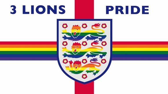 England LGBT supporter fearful of displaying Three Lions Pride rainbow banner in Russia