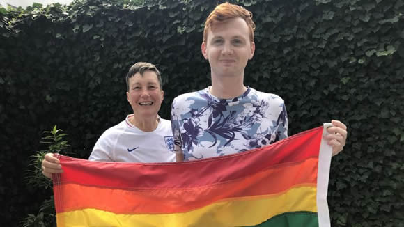 England LGBT supporter fearful of displaying Three Lions Pride rainbow banner in Russia