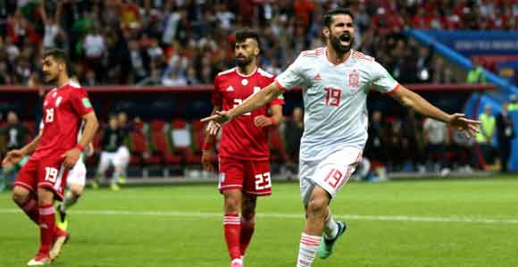 Iran 0 Spain 1: Costa goal breaks stubborn resistance