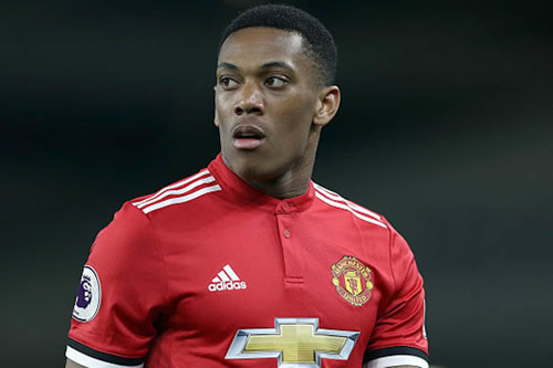 Bayern Munich target £70million-rated Anthony Martial
