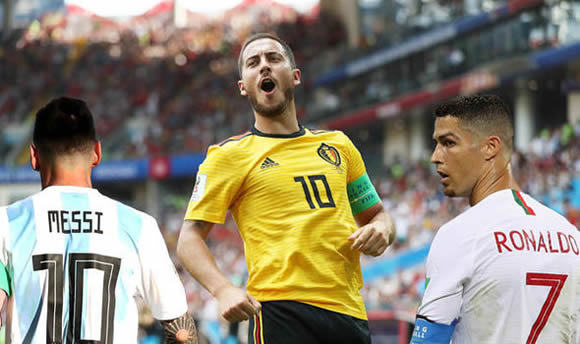 Eden Hazard to make the tournament his own after Messi and Ronaldo exit