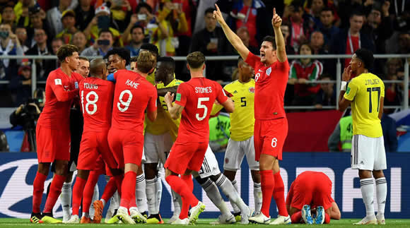 Mourinho surprised by England theatrics against Colombia