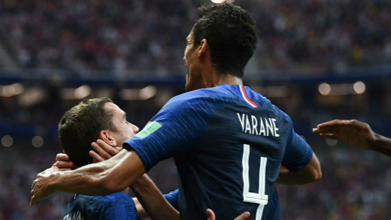 Varane secures a Champions League and World Cup double