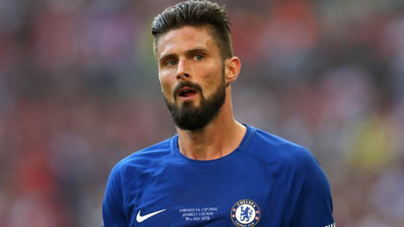 Olivier Giroud targeted by Atletico Madrid in loan deal with Chelsea