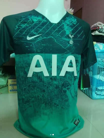 Tottenham's 2018-19 third kit 'leaked' revealing bizarre green frayed effect… and fans don't like it