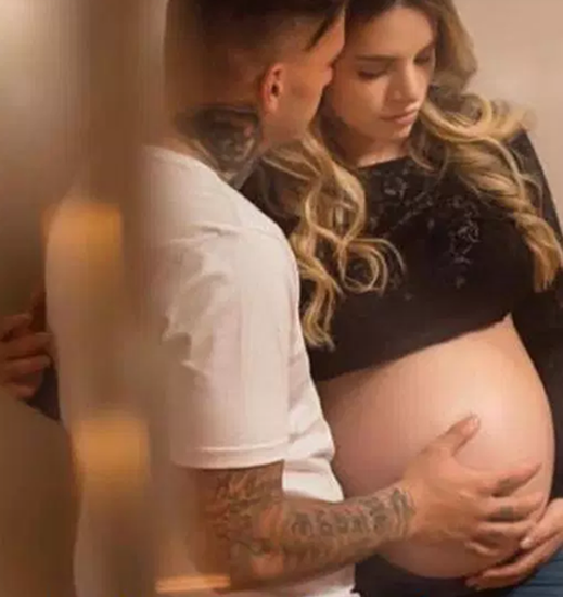Man City star Ederson shares intimate picture with pregnant wife as he reveals name of baby boy before the birth