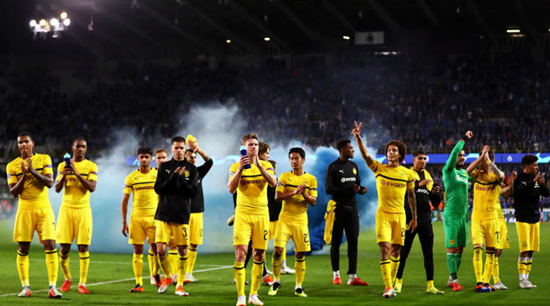 Club Brugge 0-1 Borussia Dortmund: Favre admits young Dortmund stars struggled in Bruges