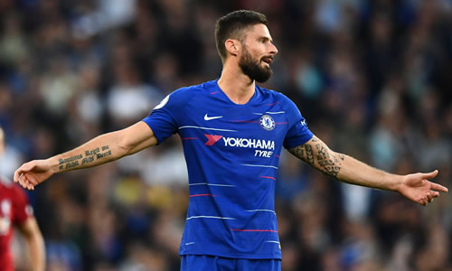 Olivier Giroud may look the part but Chelsea would welcome a goal or two