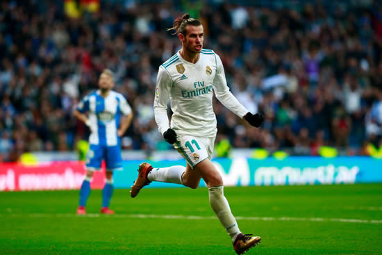 Gareth Bale trains alone after returning to Real Madrid