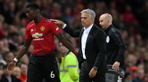 Manchester United boss Jose Mourinho defends Paul Pogba: Players make mistakes