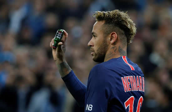 PSG ace Neymar targeted by Marseille fans with bottles and coins thrown at Brazil international in shameful scenes