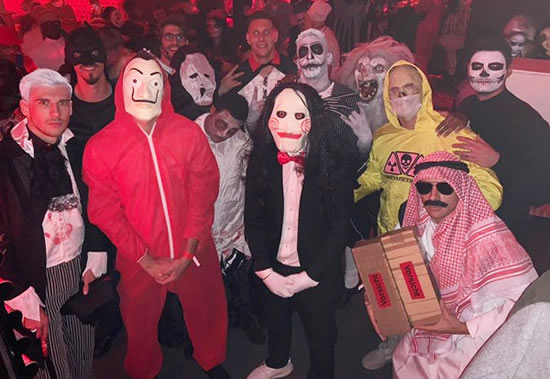 Bayern Munich star sparks OUTRAGE after dressing as 'Arab suicide bomber'