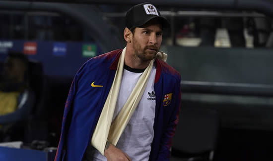 Lionel Messi: Return date set for Barcelona star after incredible recovery from arm injury