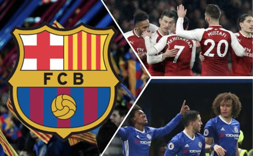 Barcelona superstar requiring surgery could see Chelsea or Arsenal aces seal Camp Nou transfer