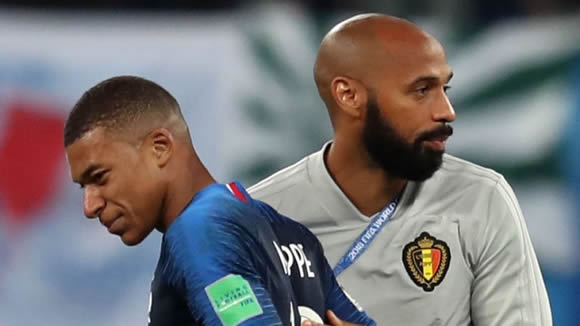 Thierry Henry wishes Kylian Mbappe stayed at Monaco