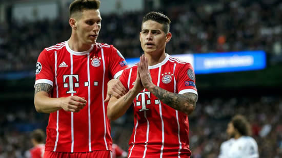 Bayern set to turn down chance to sign James Rodriguez on permanent deal