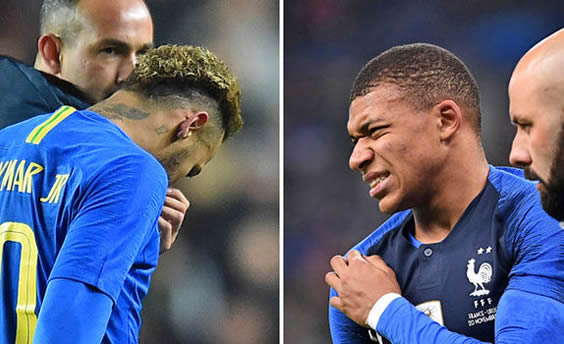 PSG boss gives Neymar, Mbappe injury updates ahead of Champions League tie