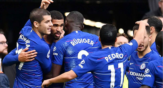 Chelsea 2 Fulham 0: Below-par Blues back to winning ways