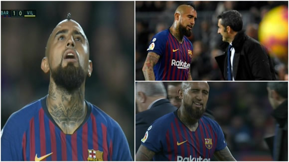 Arturo Vidal has backing of fans in war with Valverde