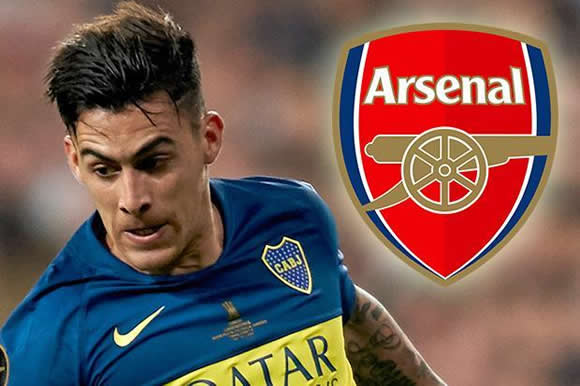 Arsenal lining up £40million move for Boca Juniors ace Cristian Pavon in January