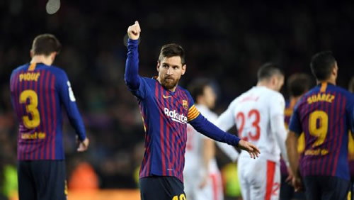 Lionel Messi becomes first player to score 400 La Liga goals