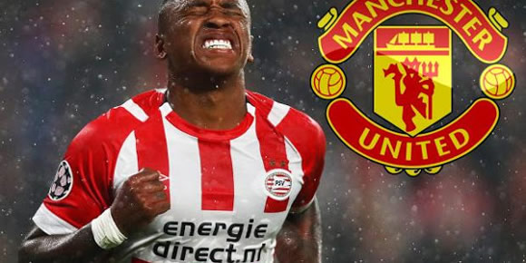 Man Utd scout PSV ace Steven Bergwijn with view to £25m transfer