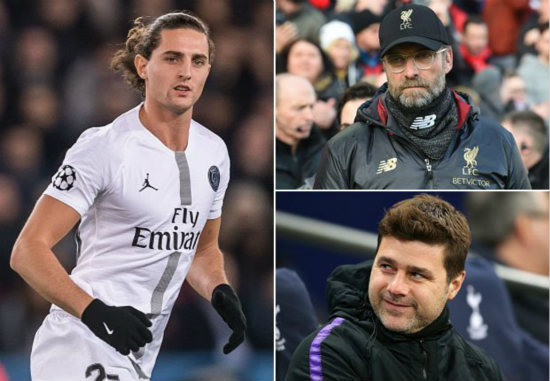 Transfer News LIVE:Spurs fear Reds or Barcelona will land £20m PSG star