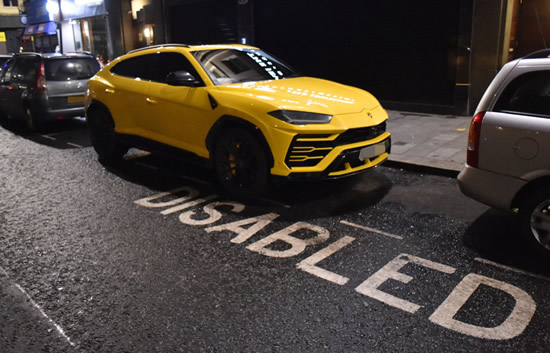 PARKING MAD Firmino parks £250,000 Lamborghini in disabled bay as Liverpool stars head out ahead of Man Utd clash