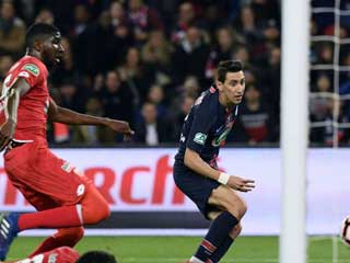 Paris Saint-Germain 3 Dijon 0: Di Maria at the double for cup holders