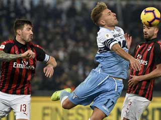 Lazio 0 AC Milan 0: Stalemate at Stadio Olimpico in Coppa Italia first leg
