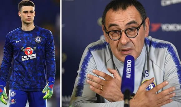 Chelsea boss Maurizio Sarri delivers fresh Kepa Arrizabalaga update ahead of Fulham clash