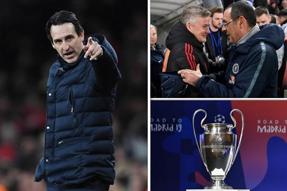 How Man Utd and Chelsea could COST Arsenal Champions League football next season