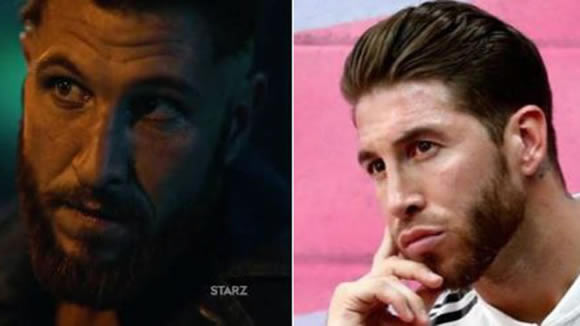Sergio Ramos asks actor Pablo Schreiber if people tell him that they look alike
