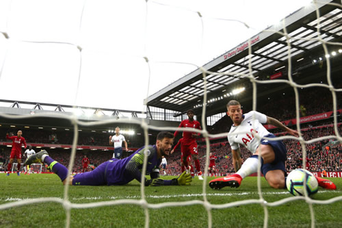 Everyone is using the same word to describe Spurs after last-gasp defeat at Liverpool