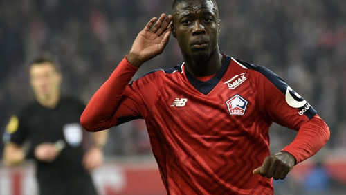 Lille confirm Nicolas Pepe is set to leave amid Arsenal and Bayern links